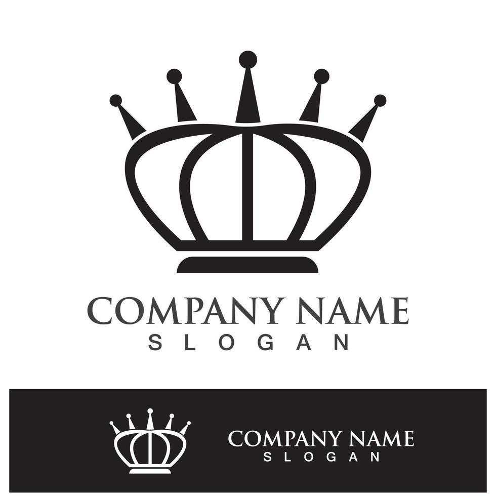 Crown logo icon vector design