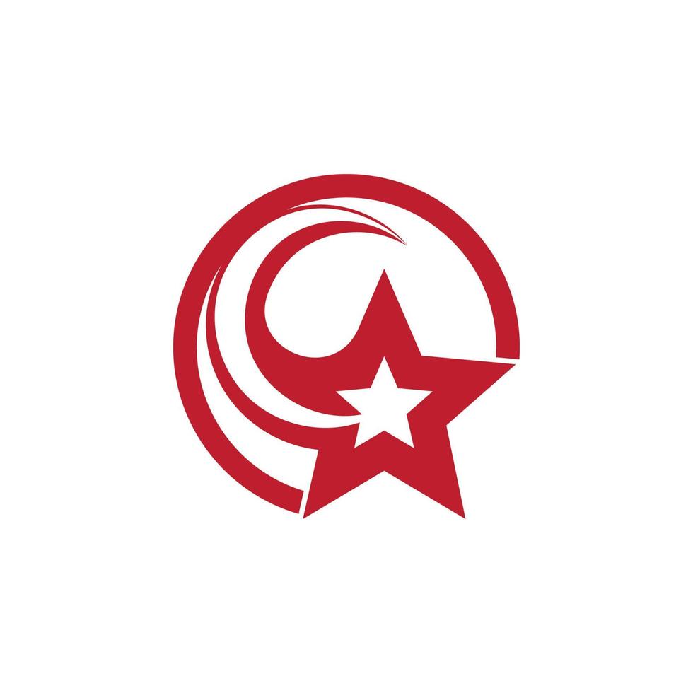 Star icon template vector