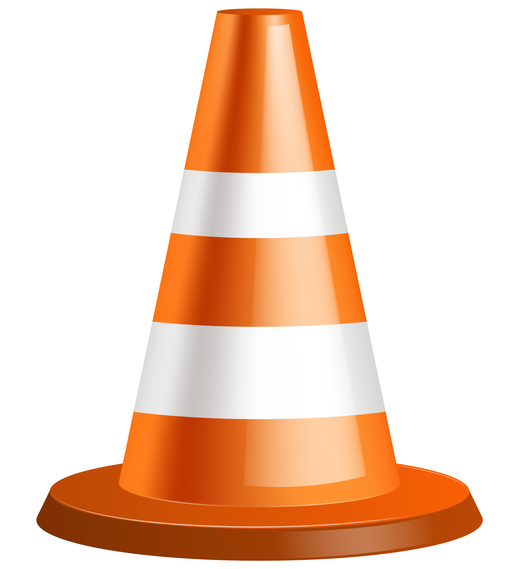 Cone De Trânsito Laranja 14585750 Png