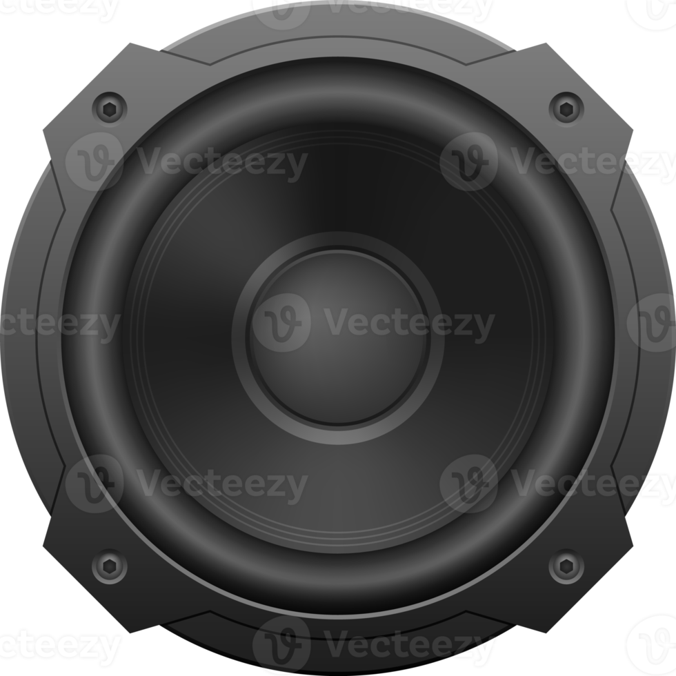 Audio speaker, sound driver png