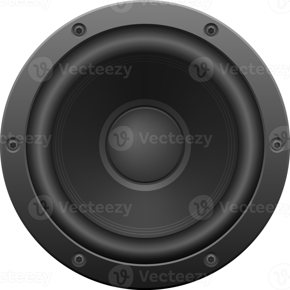 Audio speaker, sound driver png