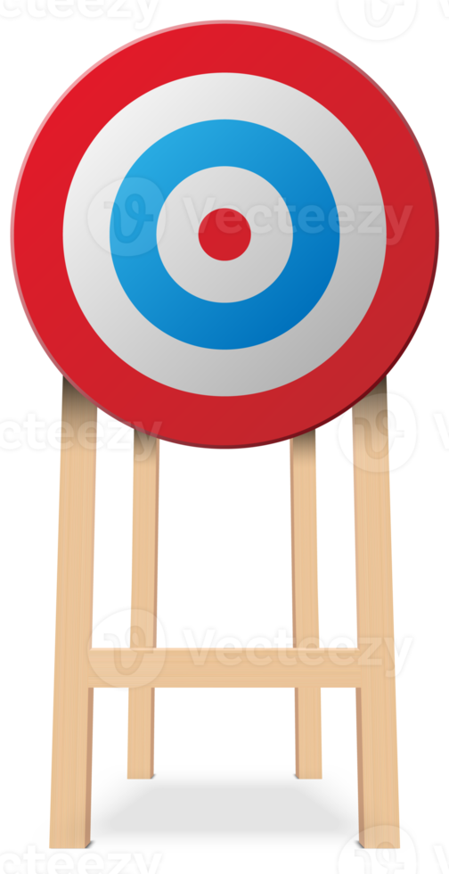 Archery target, Target with arrow png