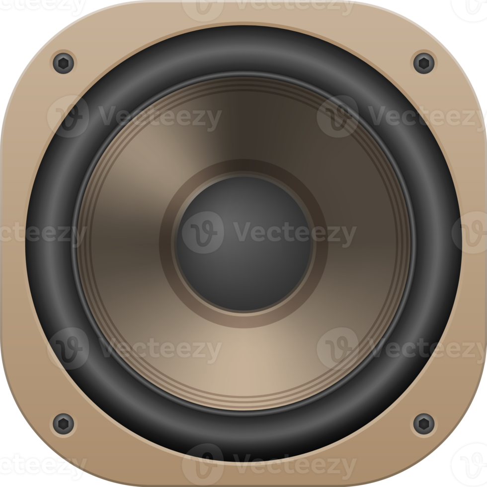 Audio speaker, sound driver png