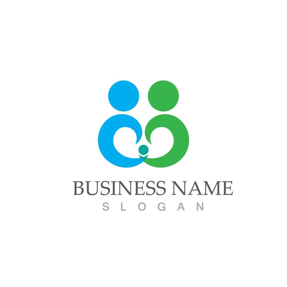 Community, network and social icon vector
