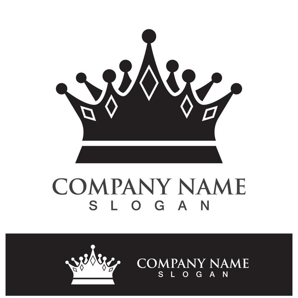 Crown logo icon vector design