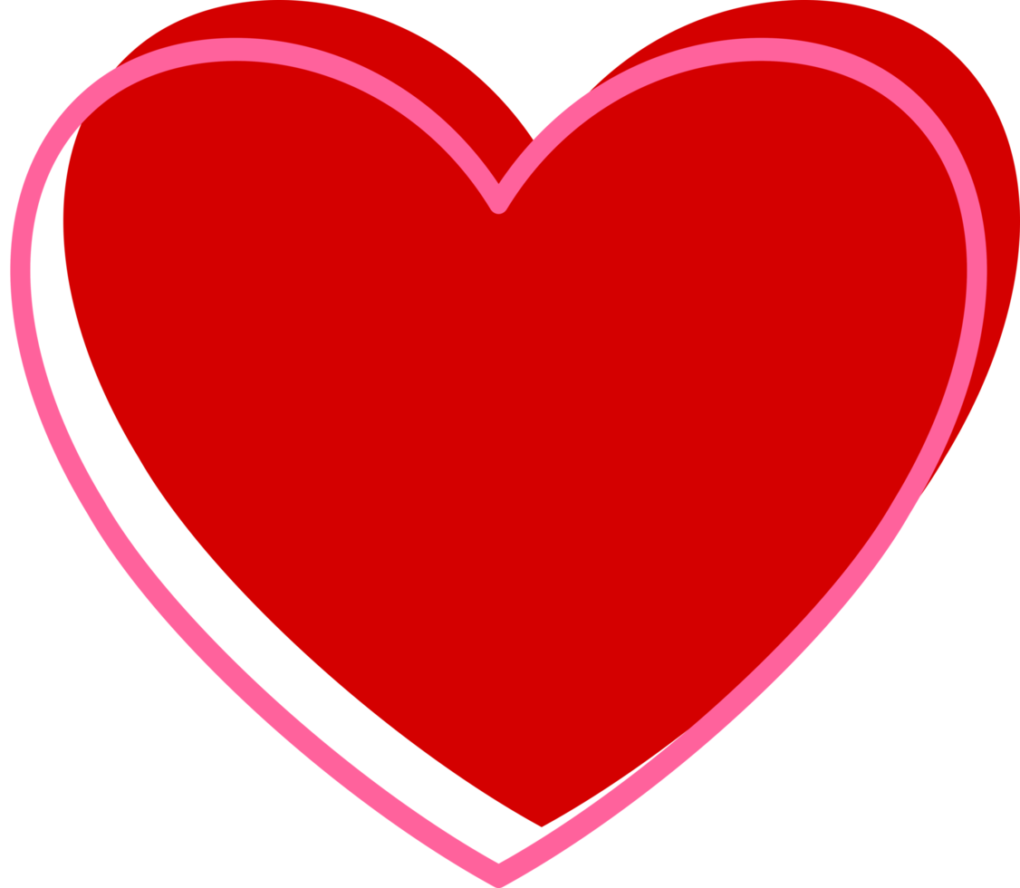 red heart icon png