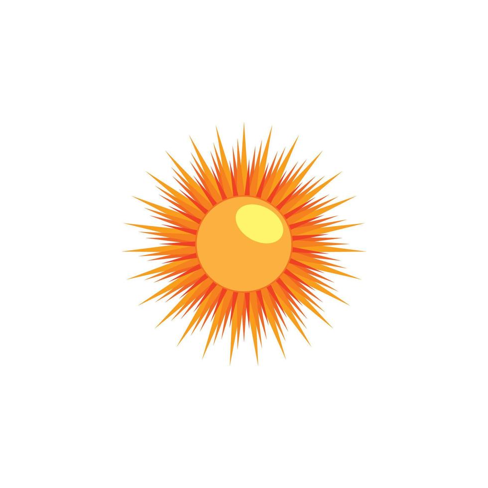 Sun vector illustration icon