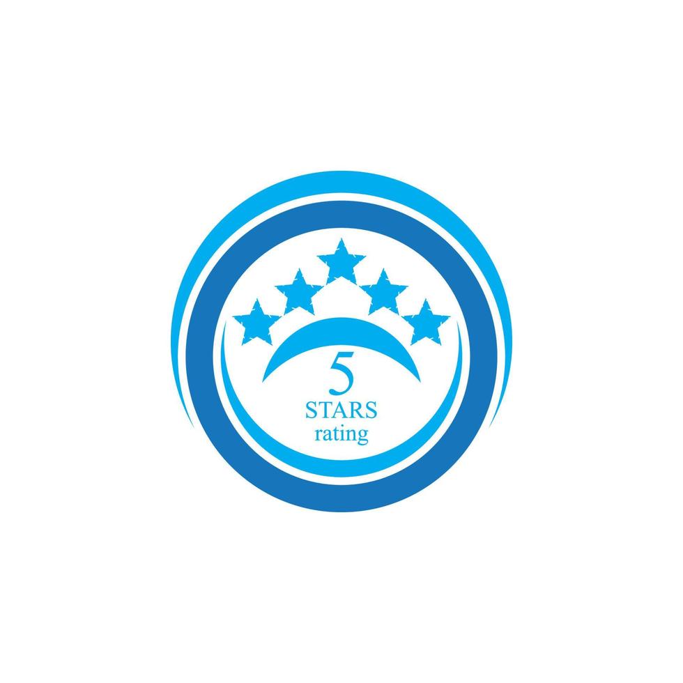 Star icon template vector