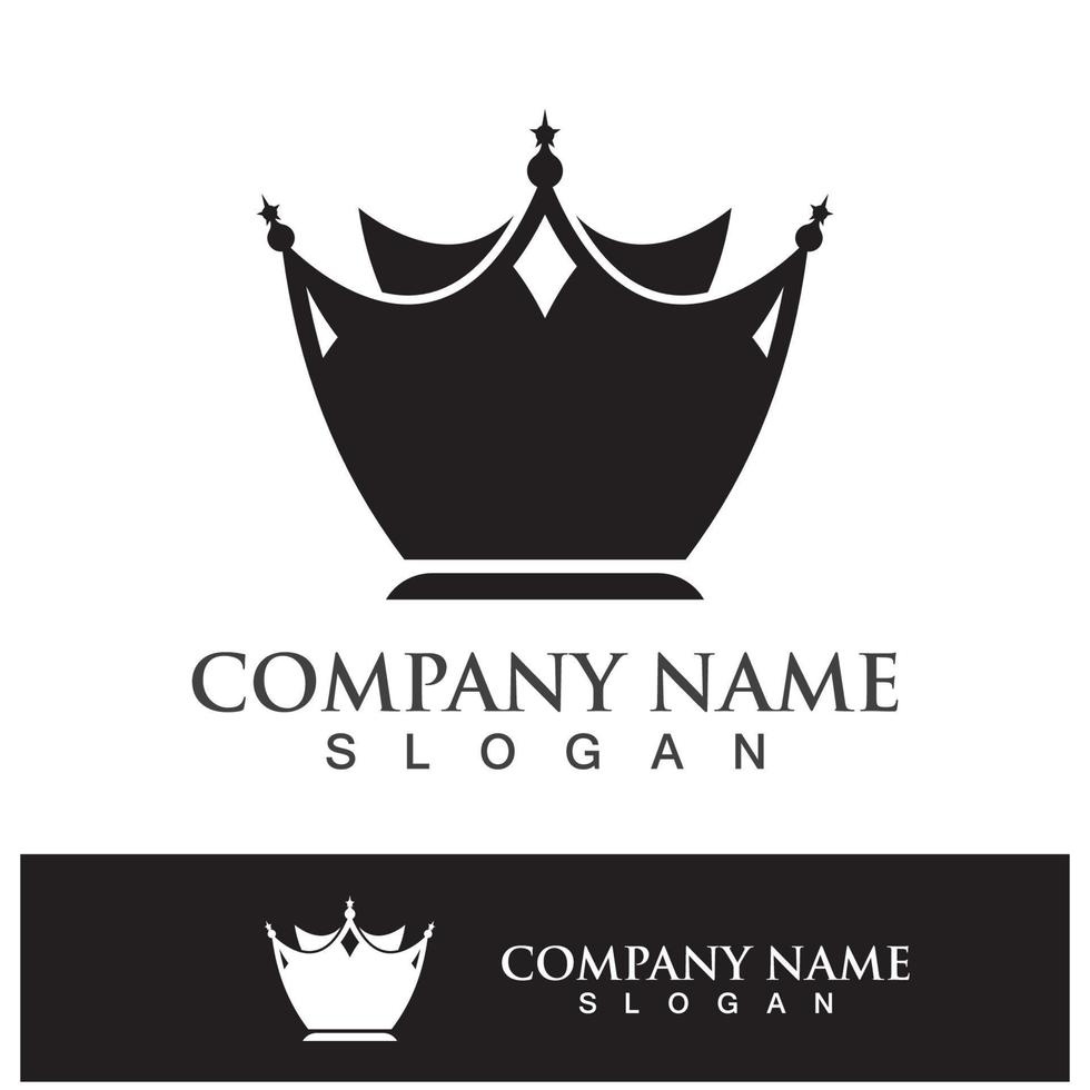Crown logo icon vector design