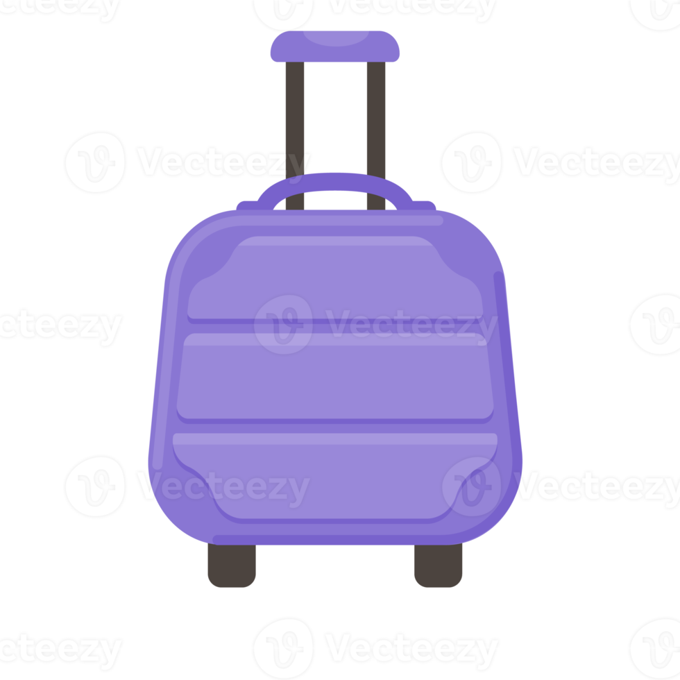 luggage for boarding a plane to travel on vacation png