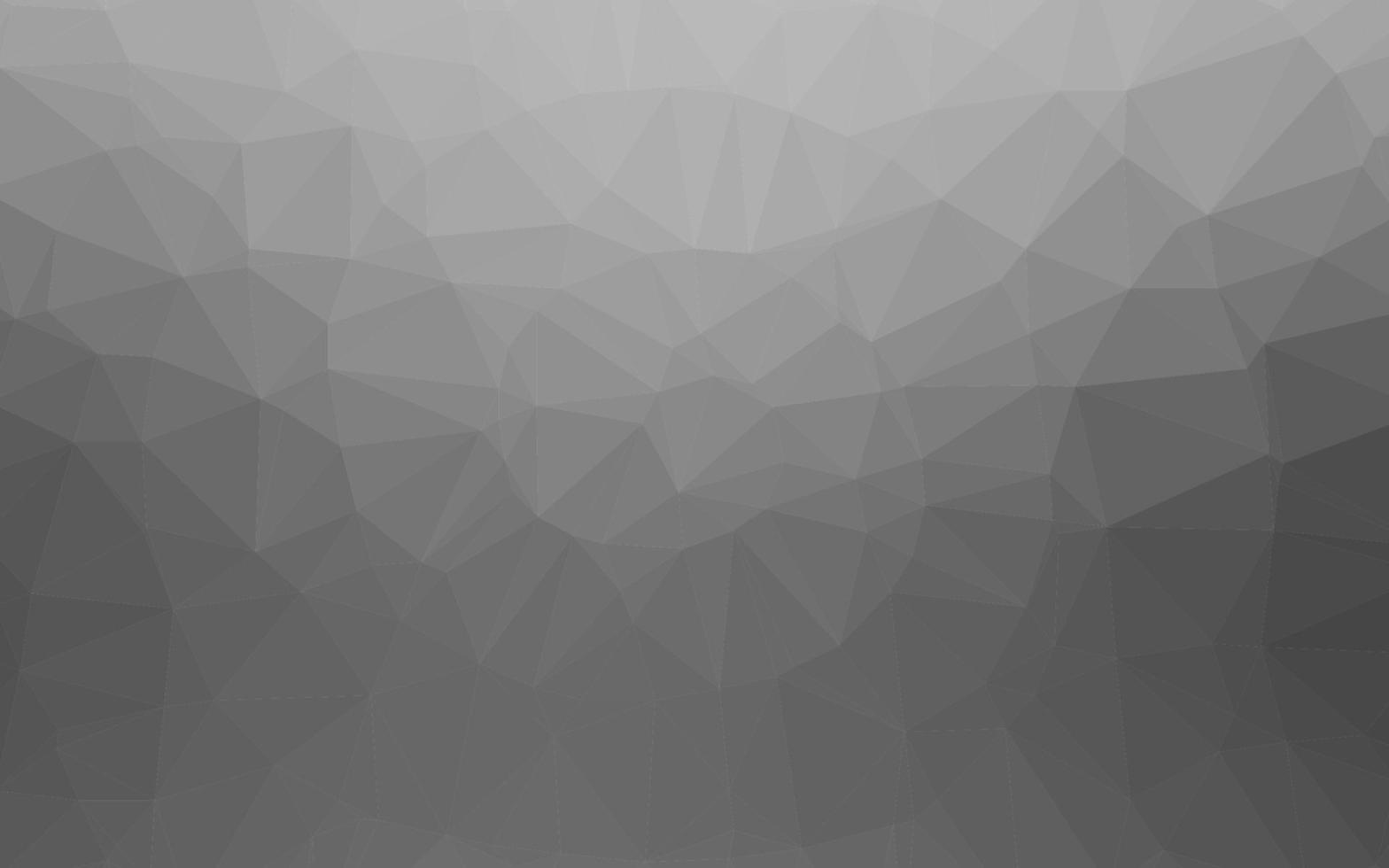 Light Silver, Gray vector polygonal pattern.