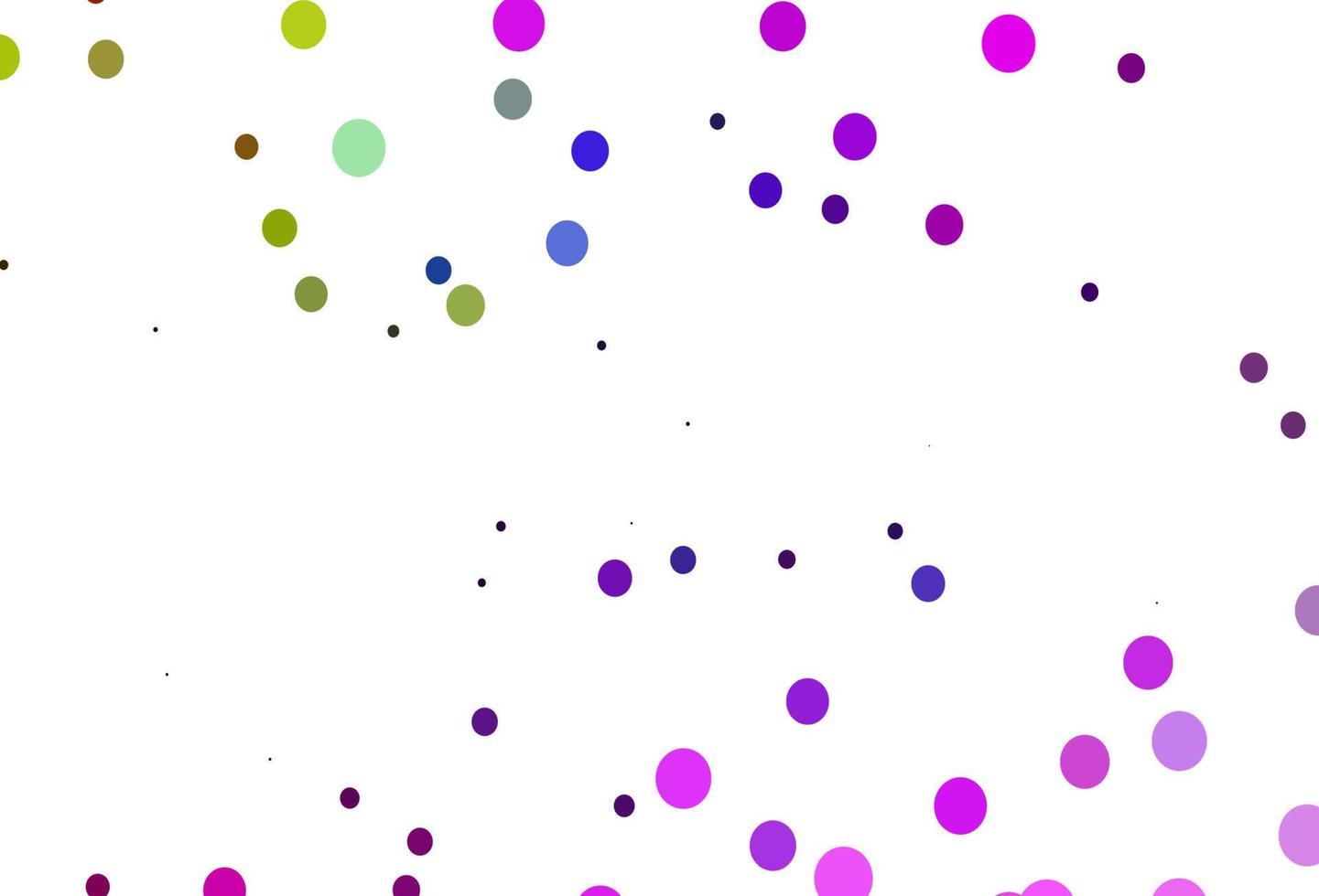 Light Multicolor, Rainbow vector pattern with spheres.
