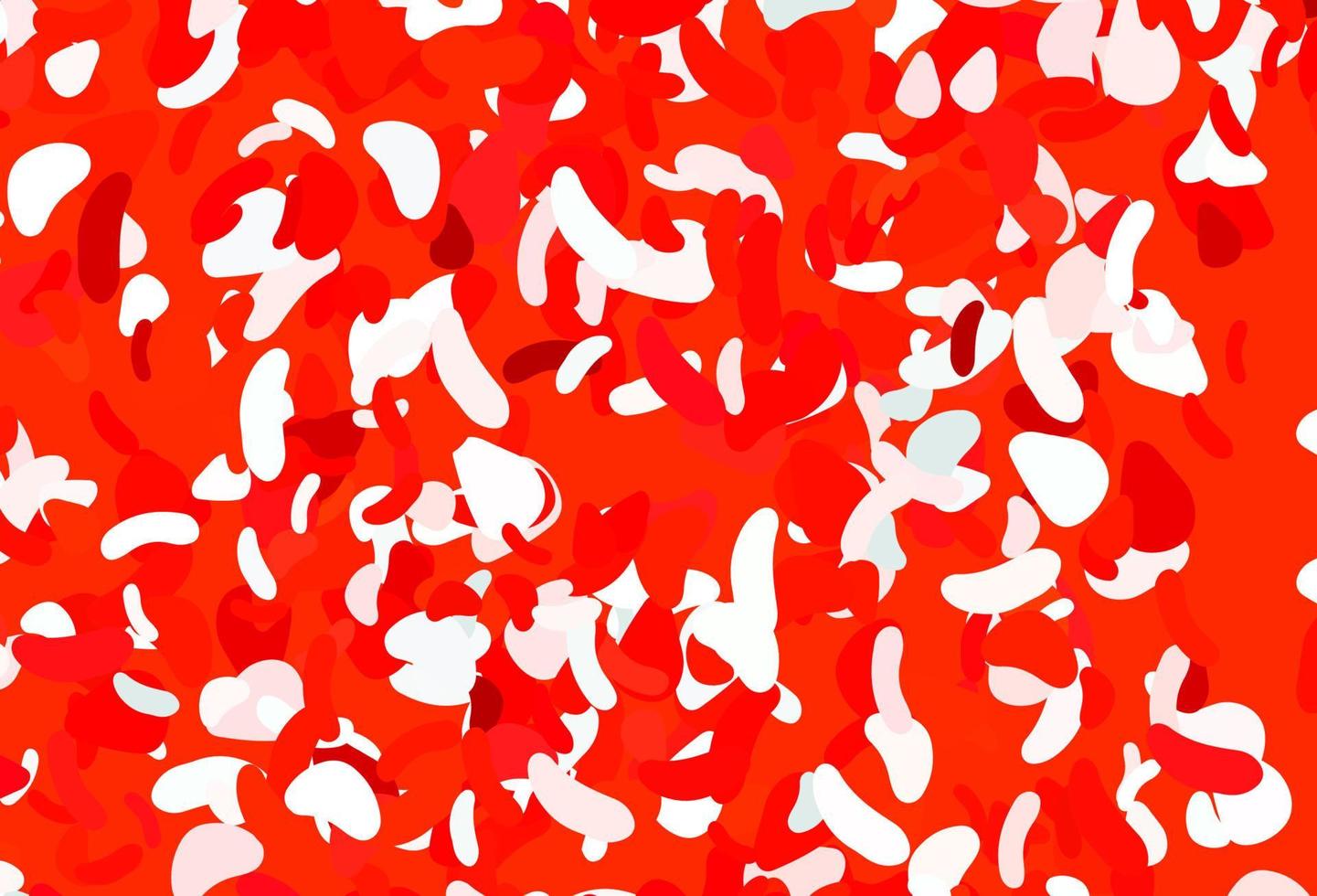 Light Red vector texture with random forms.