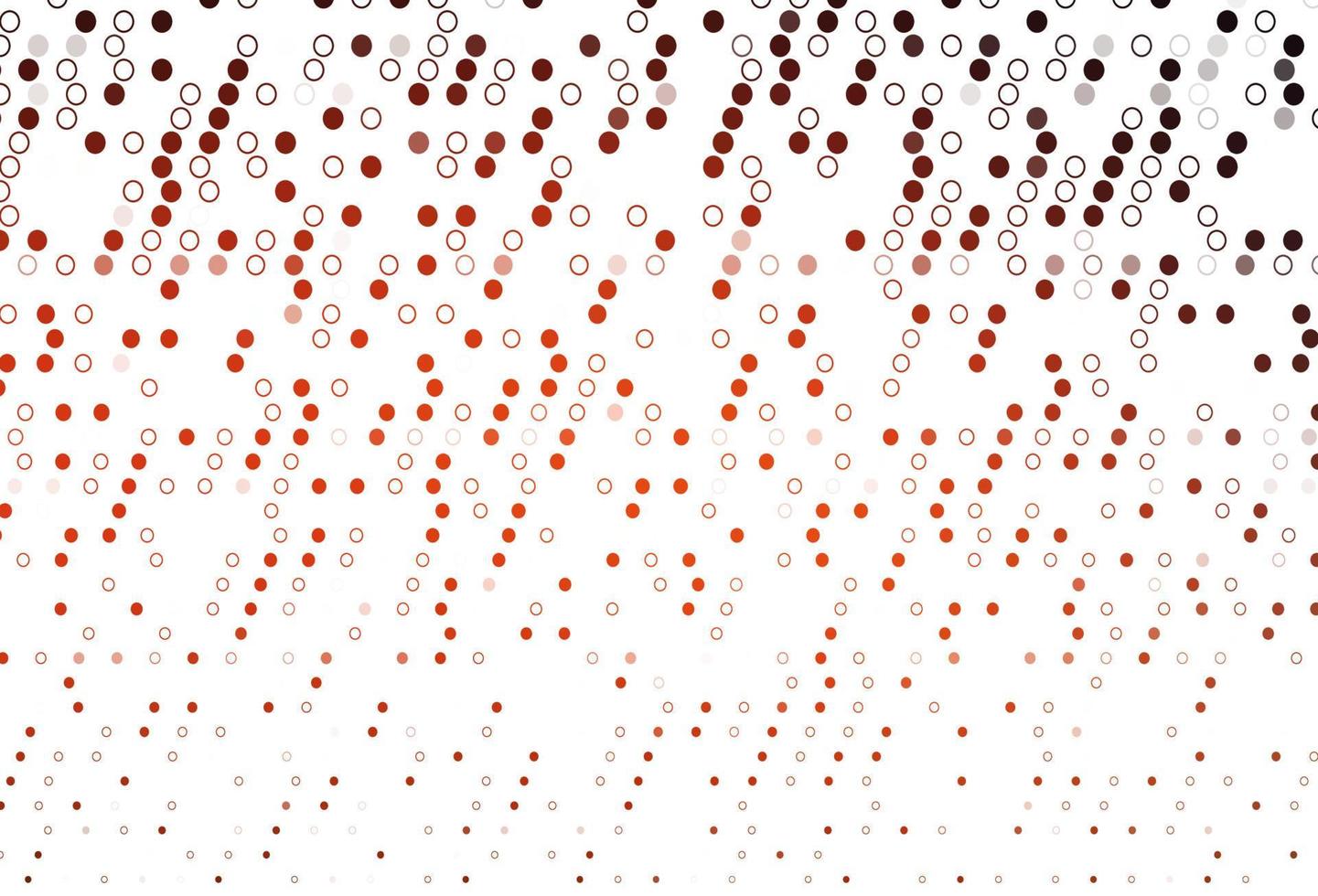 Light Red, Yellow vector cover with spots.