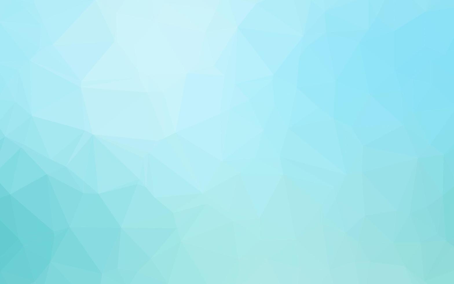 Light BLUE vector polygonal background.