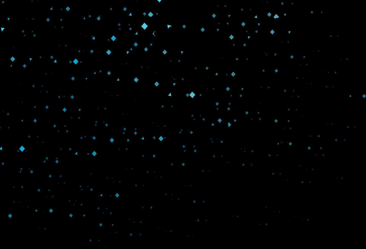 Dark blue vector texture in poly style with circles, cubes.