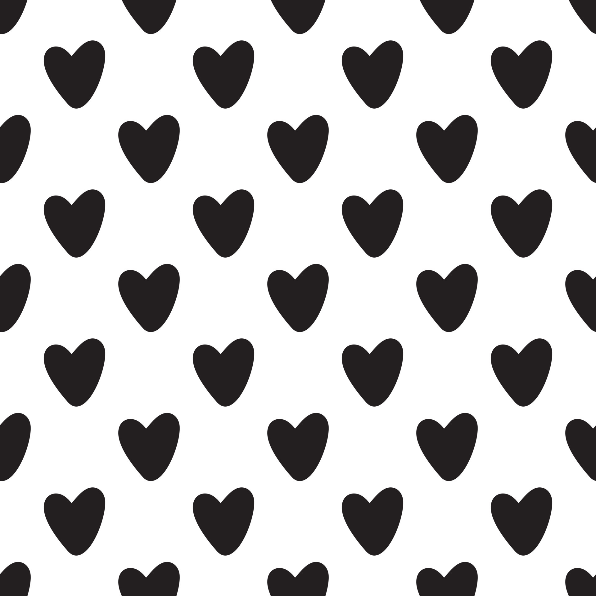 Seamless heart pattern 14587230 Vector Art at Vecteezy