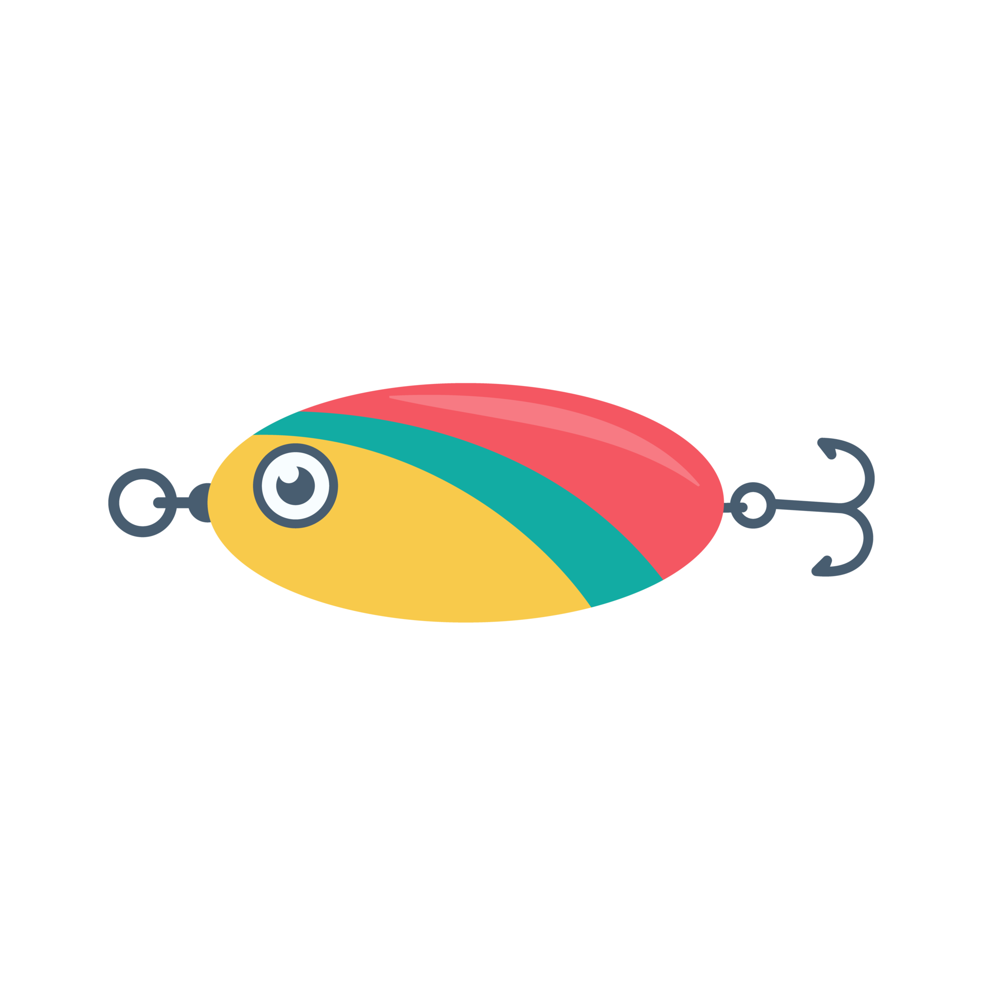 Lure for fishing rods Fishing equipment. Leisure activities at the lake