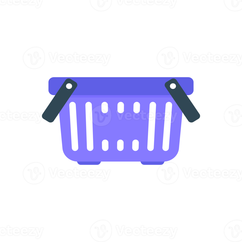 panier pour mettre le produit avant le paiement. idées d'achats en ligne png