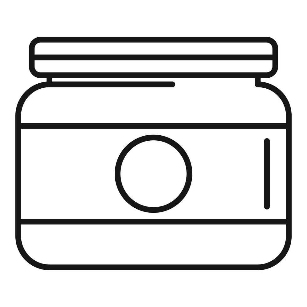 Stylist conditioner icon, outline style vector