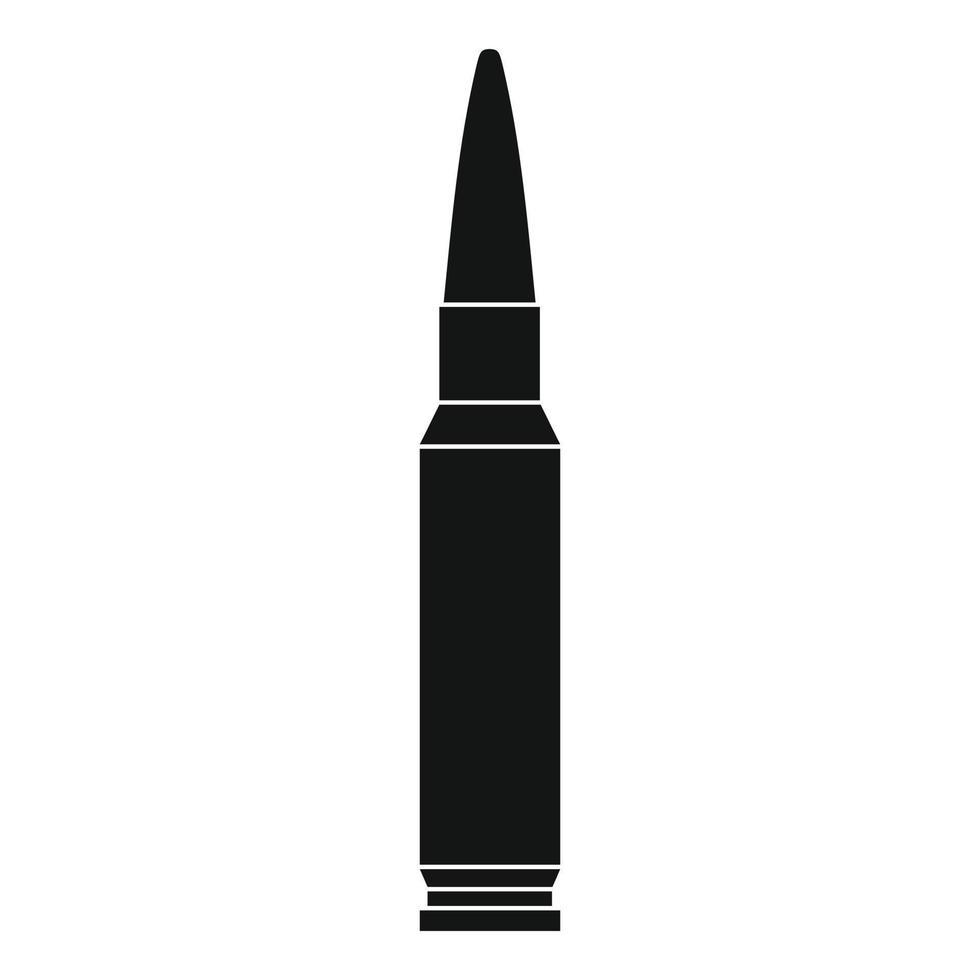 Small bullet icon, simple style vector