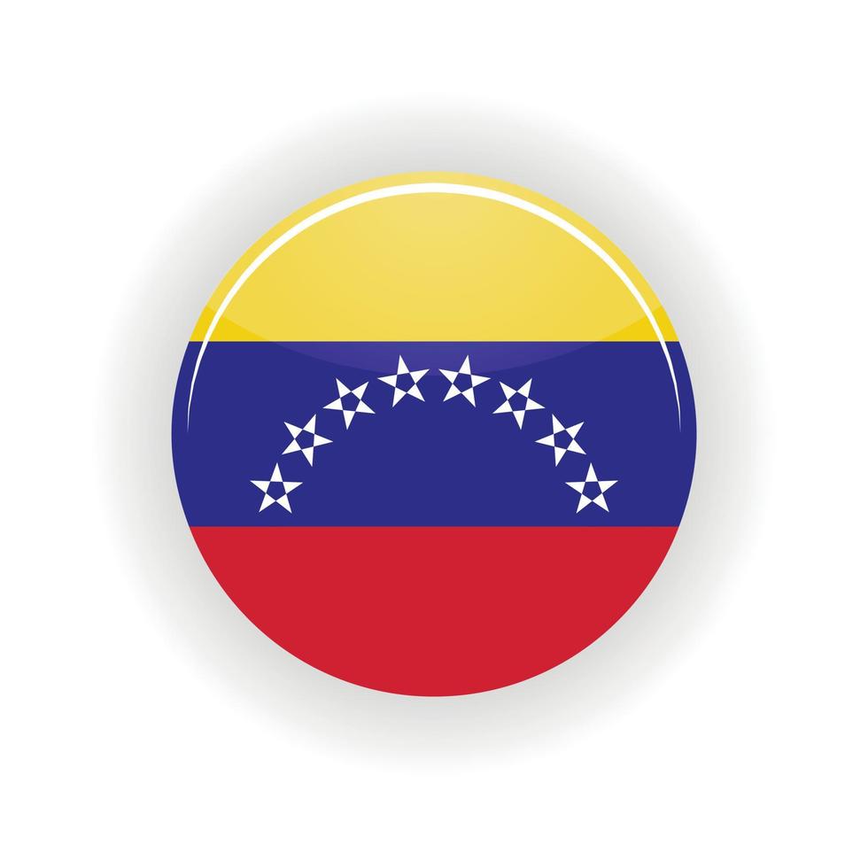 Venezuela icon circle vector