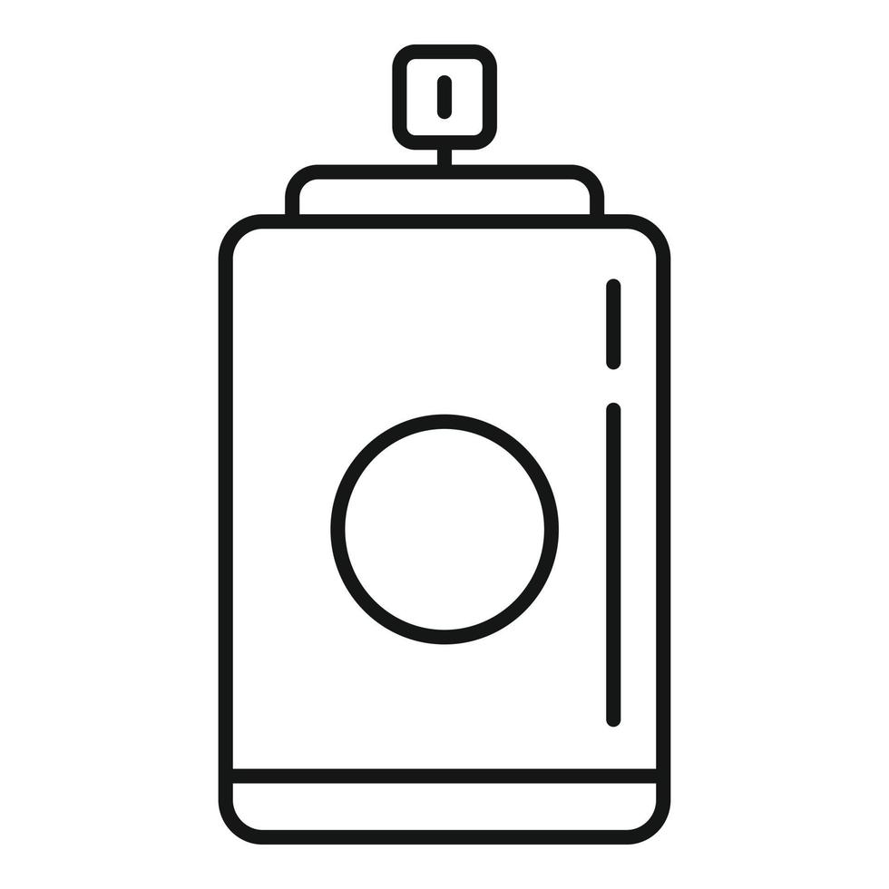 Deodorizer icon, outline style vector