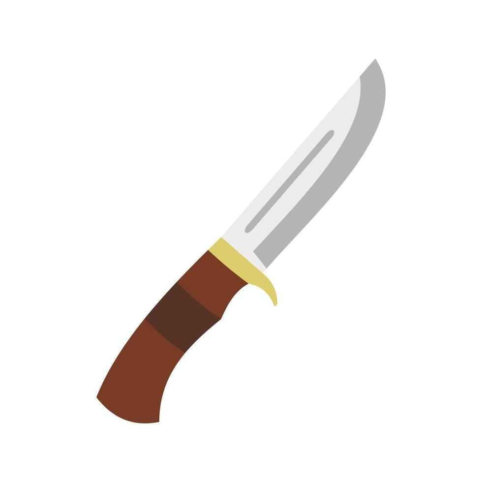 Knife icon, flat style vector