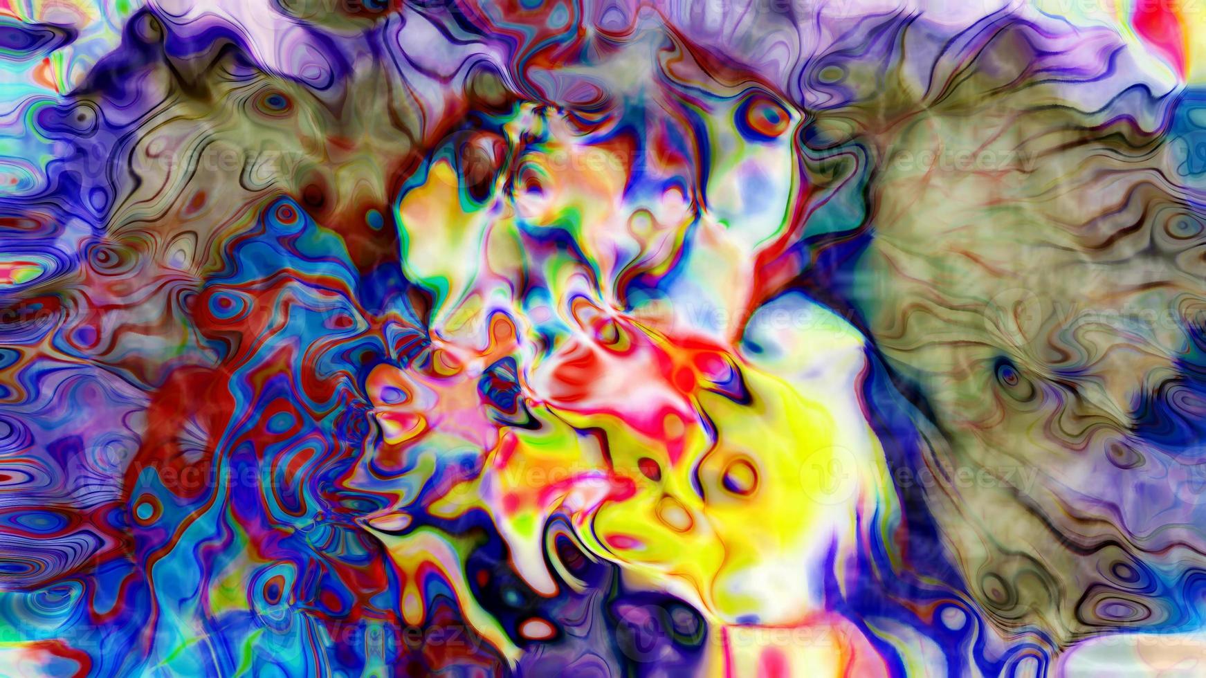 Abstract Liquid Creative Background Digital Rendering photo
