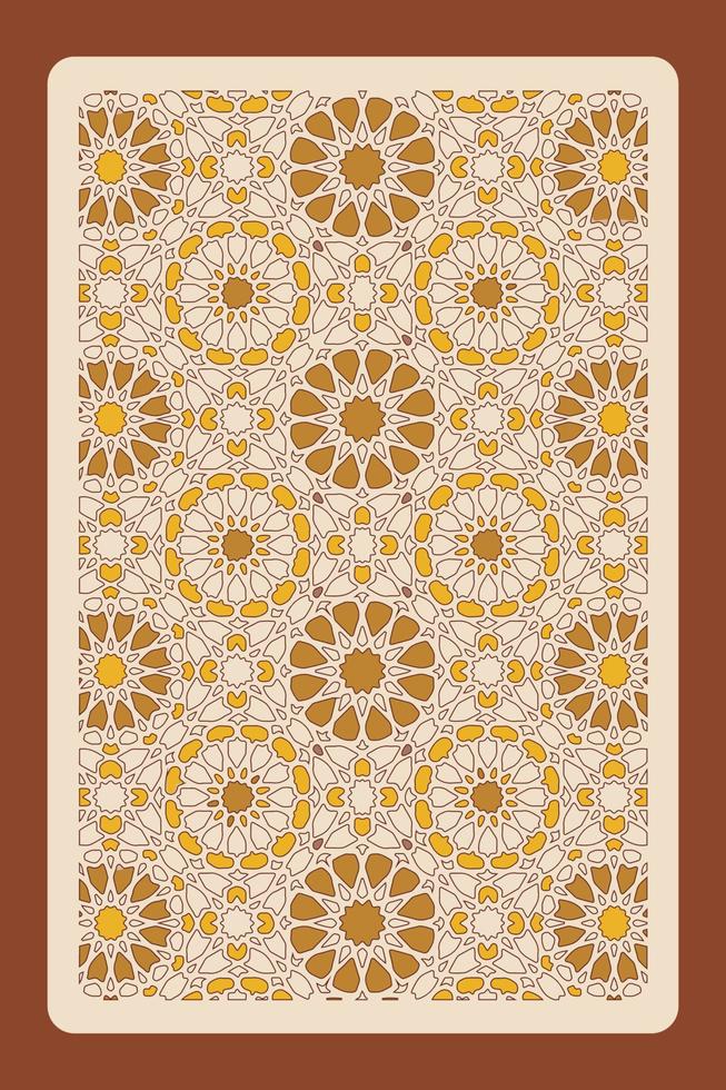 Set of ornamental islamic arabesque Background. Arabic traditional architecture Geometric Pattern. Set of decorative vector panels or screens for laser cutting.