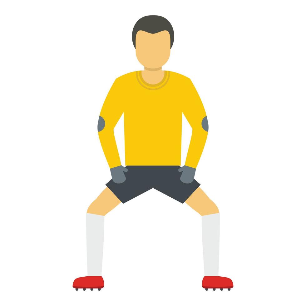 Keeper icon, flat style vector