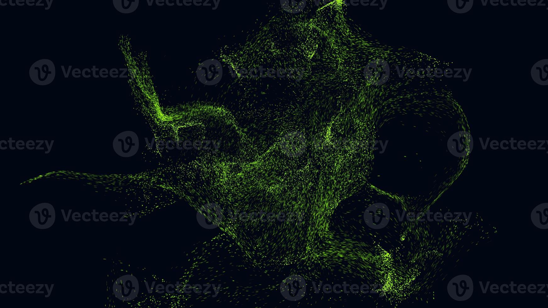 Abstract wave light Particles Background, Bokeh Particles photo