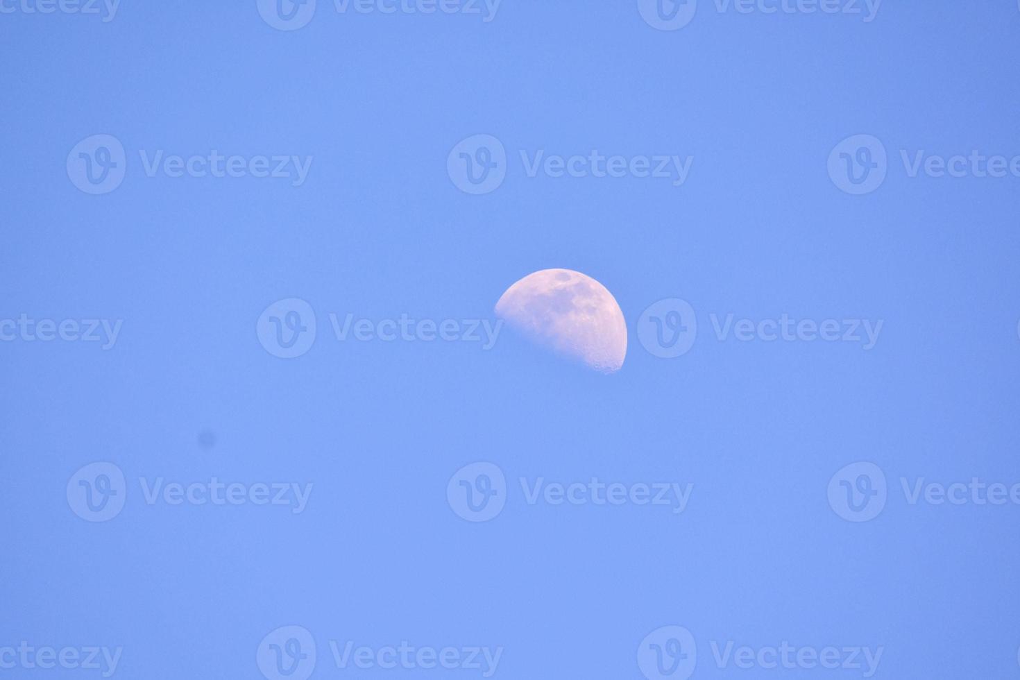 Beautiful moon close-up photo