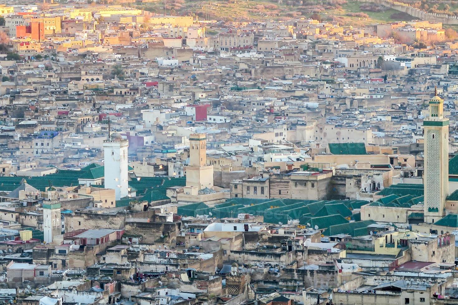 View of Marrakech, Morocco photo