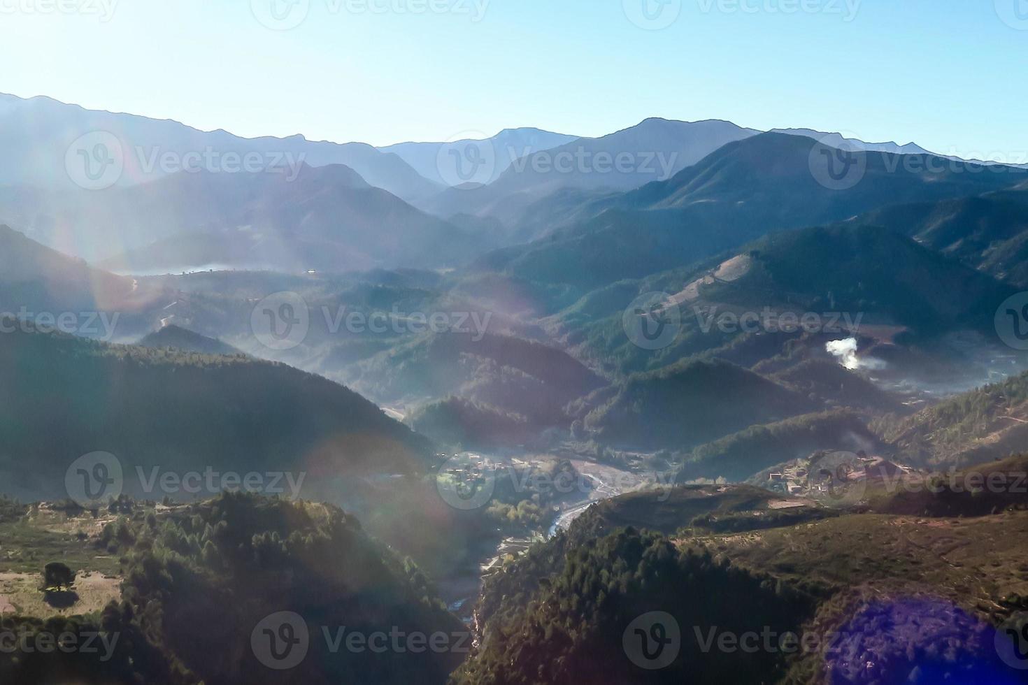 paisaje en marruecos foto