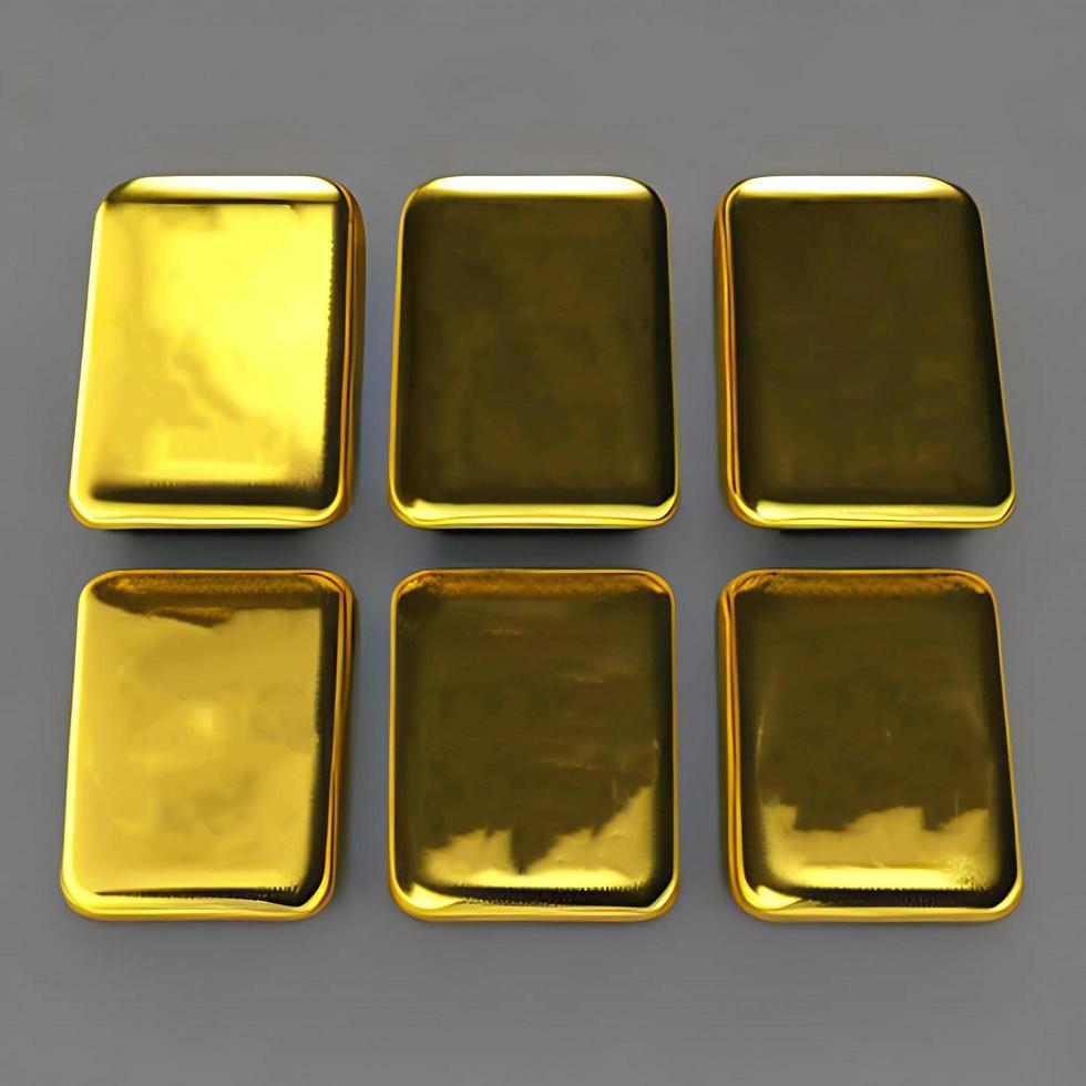 Gold ingots. Stack of gold bars, Financial concepts. photo