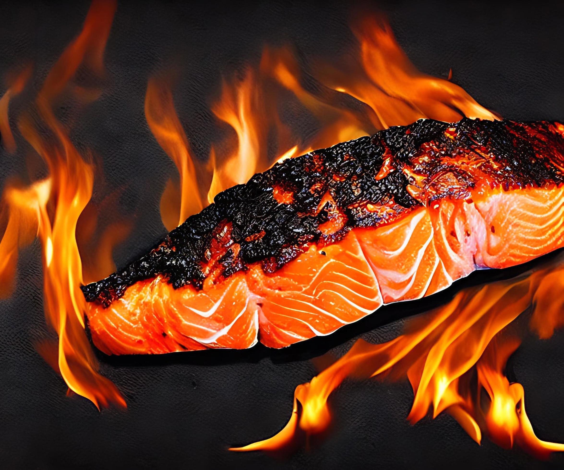 Hot Grilled Salmon