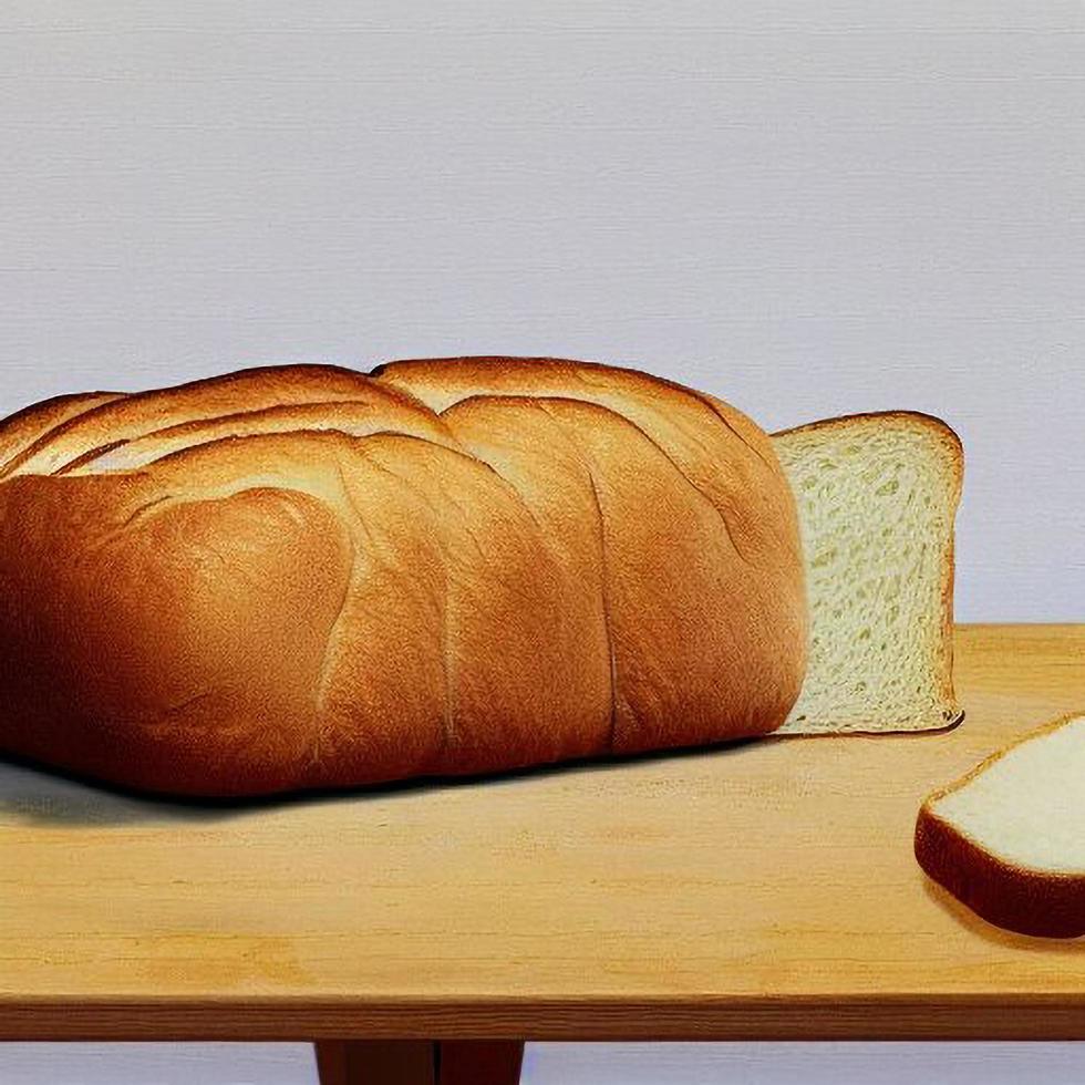 Oven - traditional fresh hot cooked bread. Bread close shooting. photo