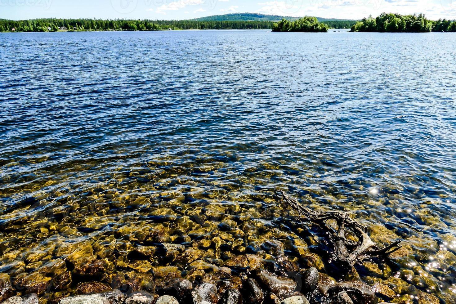 Landscape in Sweden, Europe photo