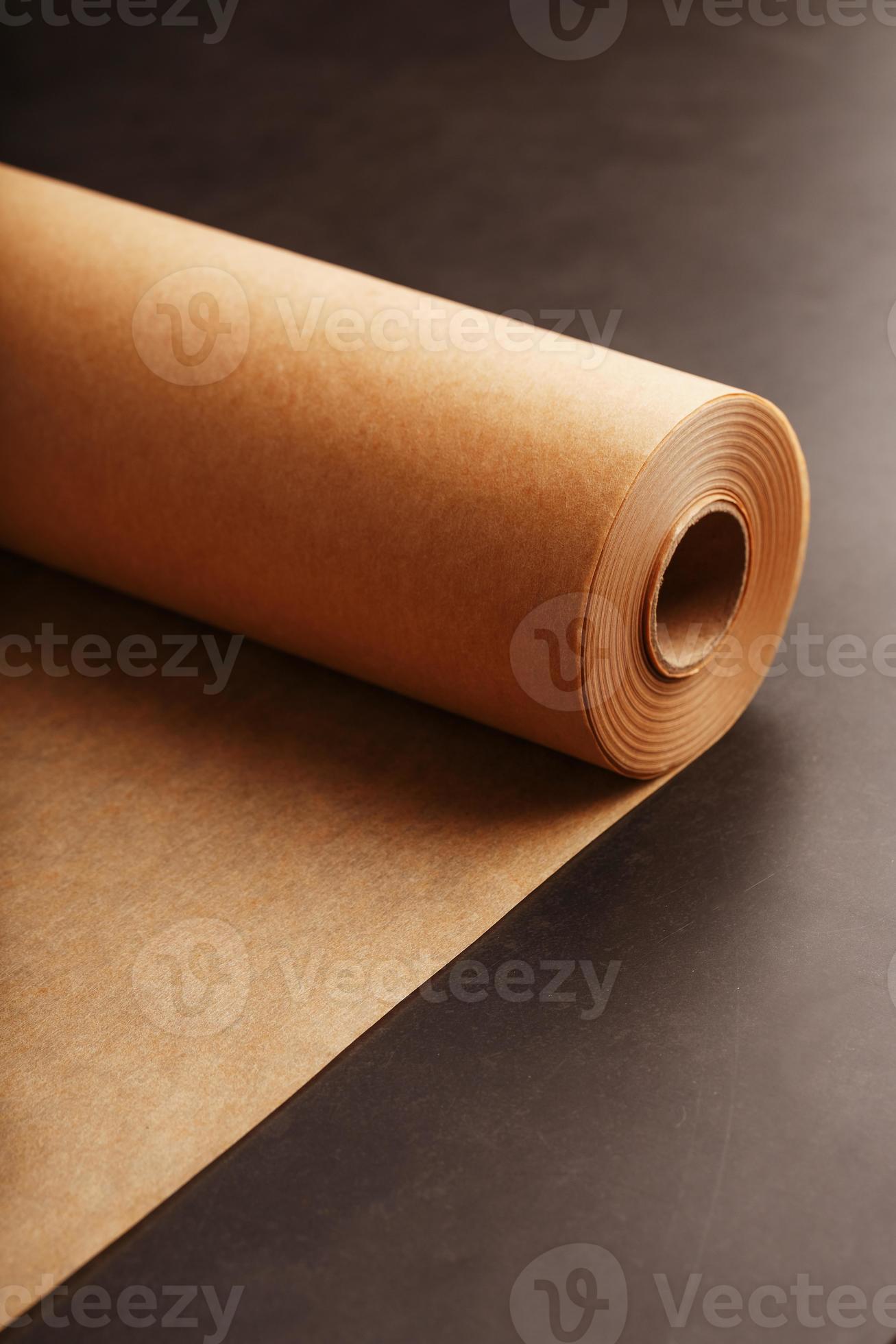 Photo of Unfolded piece of parchment antique paper background