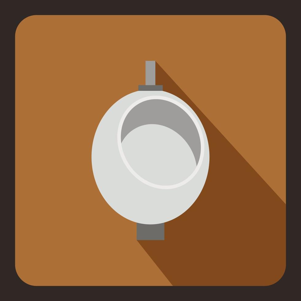 Urinal or chamber pot for men icon vector