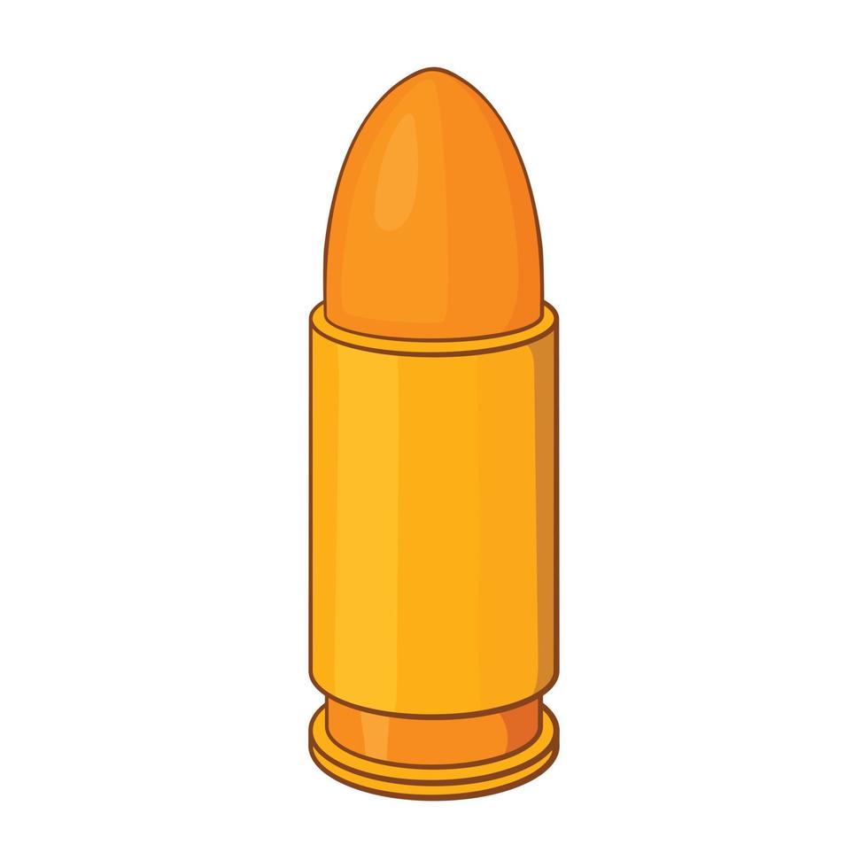 Bullet icon in cartoon style vector