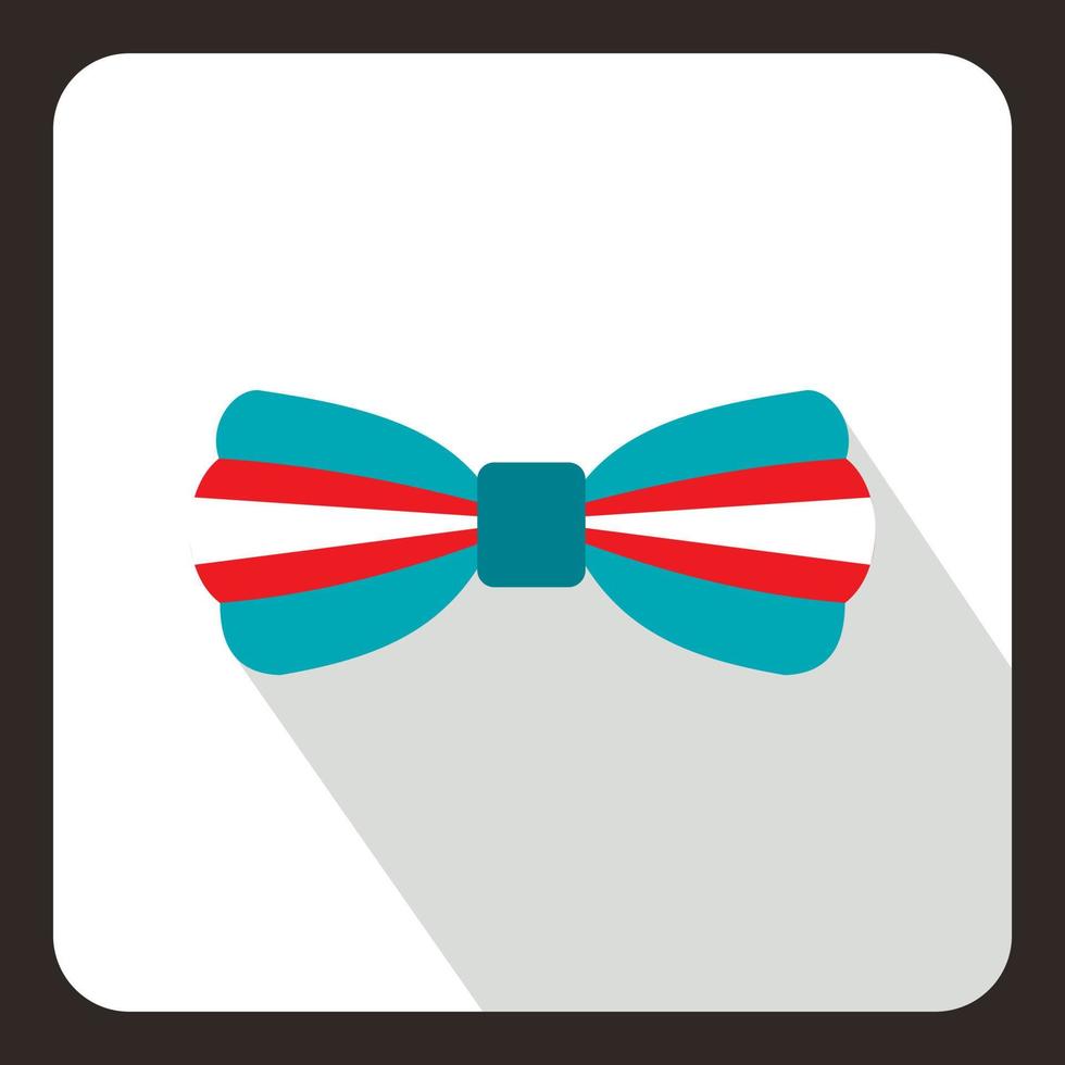 Bow tie icon in flat style vector