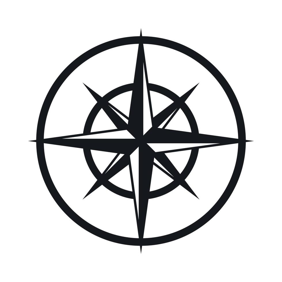 Sign of compass to determine cardinal directions vector