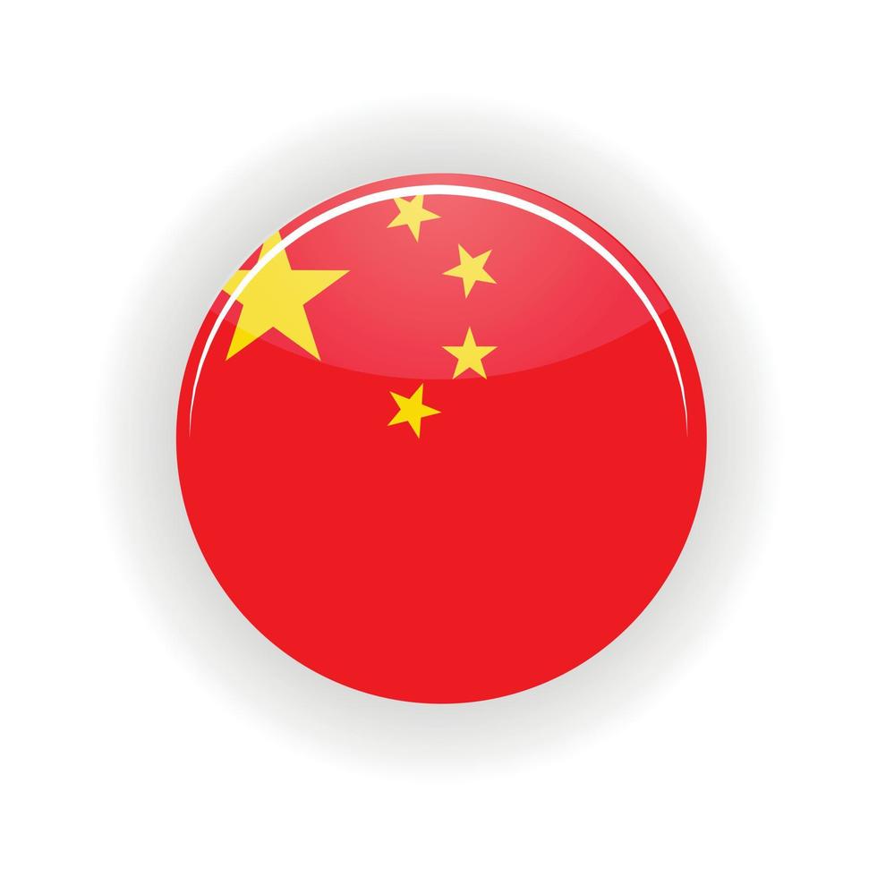 China icon circle vector