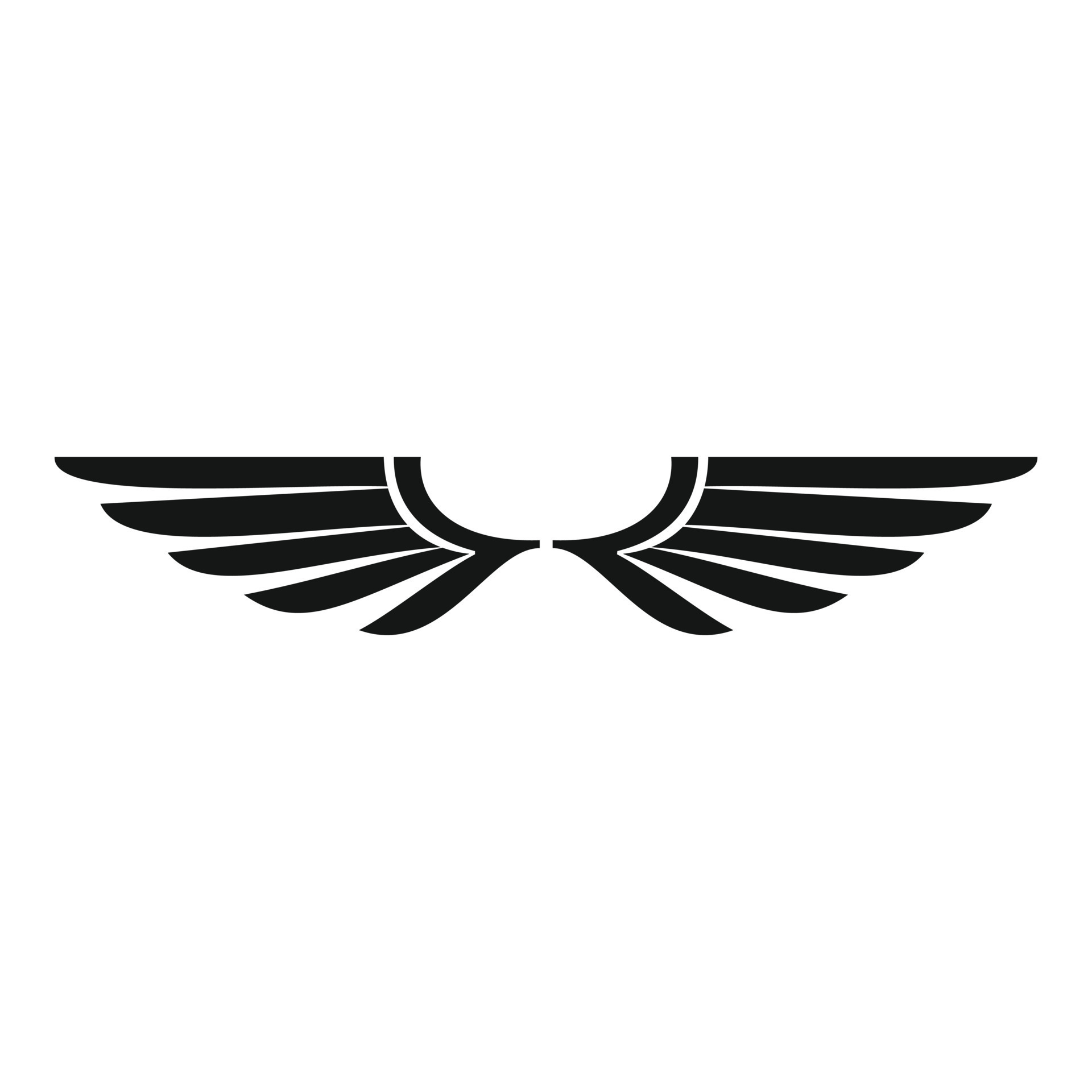 Falcon wings icon, simple style 14596059 Vector Art at Vecteezy