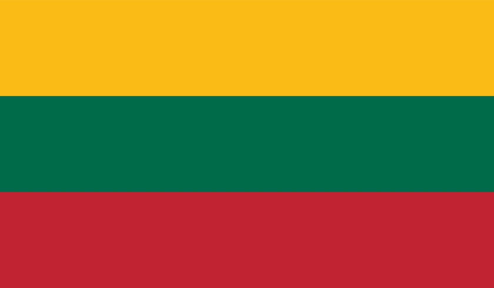 Lithuania flag image vector