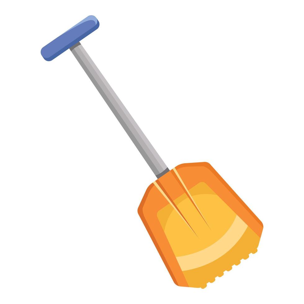 Shovel icon, flat style vector