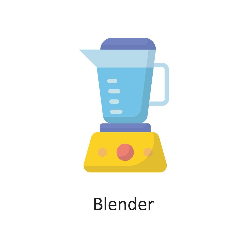 Blender Vector Flat Icon Design illustration. Housekeeping Symbol on White background EPS 10 File