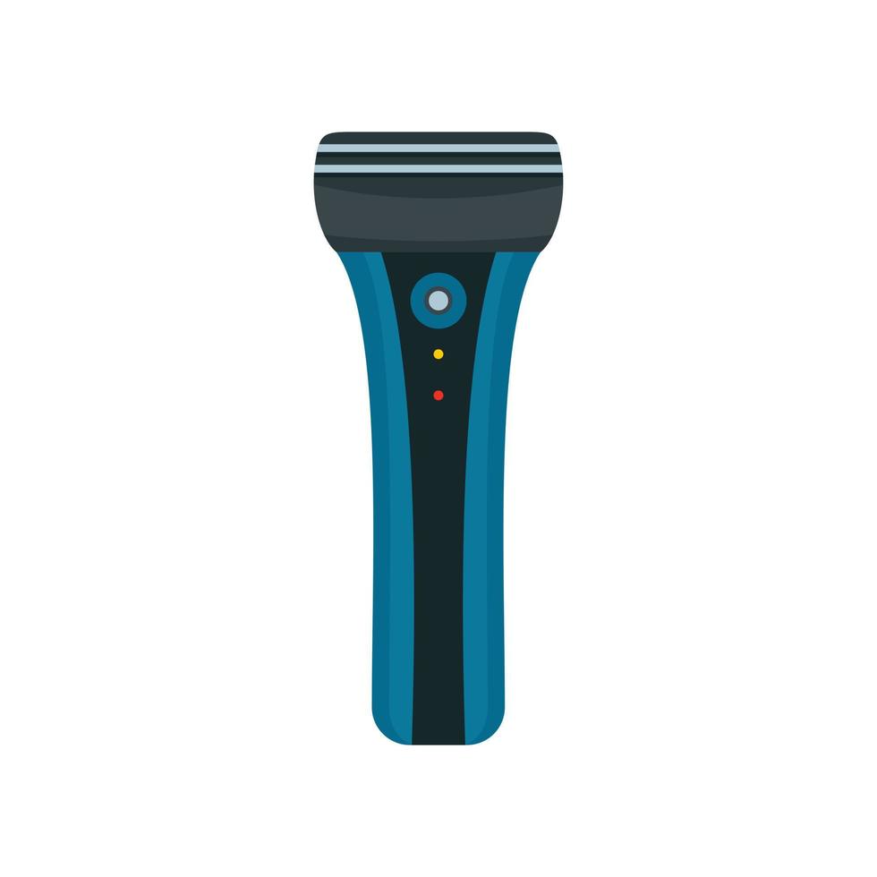 Electric shaver icon, flat style vector